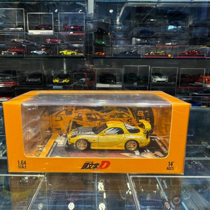 吉華@ 1/64 TimeMicro Mazda RX-7 Initial D 高橋啟介雨宮二次元