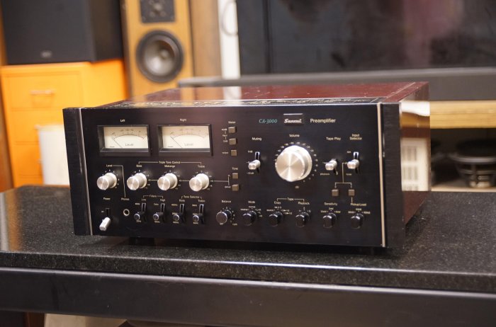 山水 SANSUI CA-3000 頂級旗艦 二聲道前級擴大機