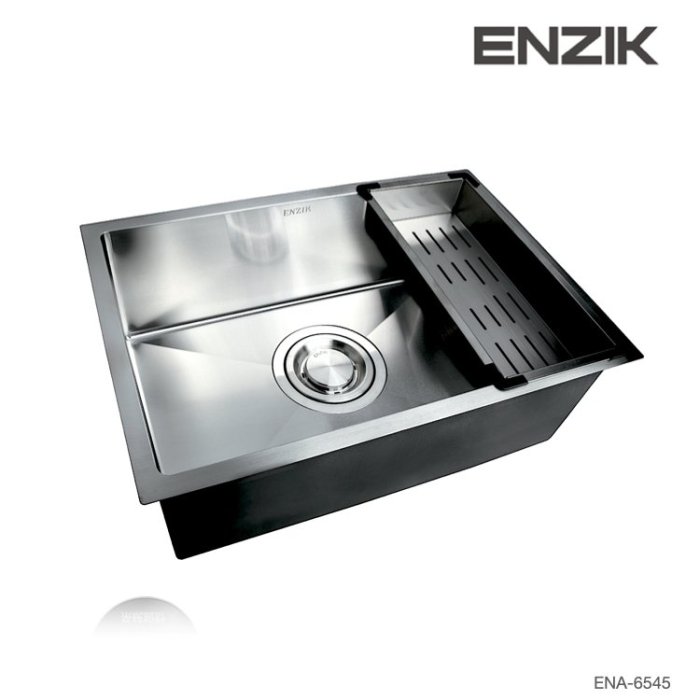 水槽用品 ENA BS】Ezink韓國(65cm) 不鏽鋼水槽ENA-6545 下崁式防蟑、防臭| Yahoo拍賣