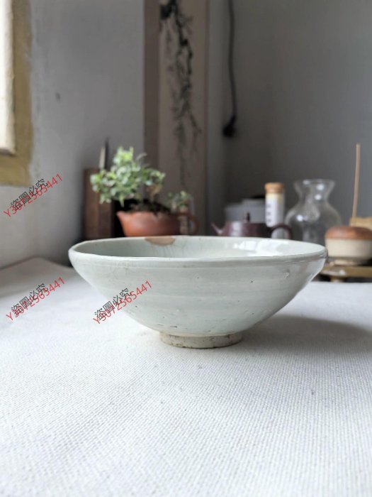 二手】花意闌珊二十六南宋青白瓷盌型花器南宋。厚重。釉水一流。 盌型