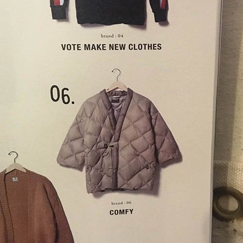 The Dood Life｜COMFY OUTDOOR GARMENT DOTERA DOWN / 生活戶外樂絎縫 