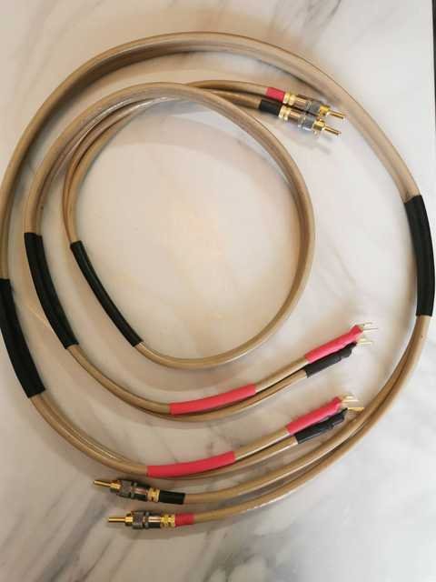 【稀有】Cello Strings 3 喇叭線 1對(SILTECH CARDAS Crystal Connect參考)