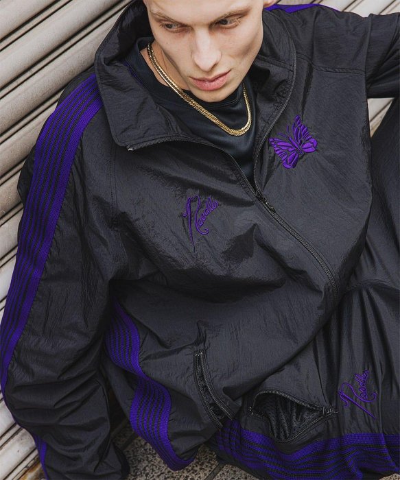 日貨代購CITY】2024SS NEEDLES × BEAMS / 別注NYLON TRACK JACKET 日本