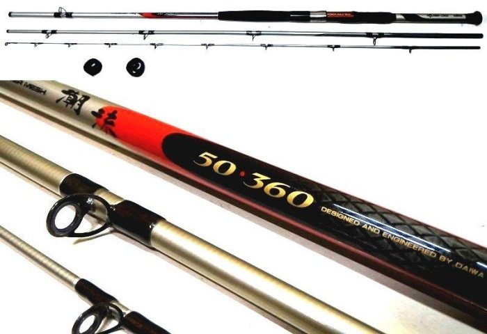 日本DAIWA C.W.P.M潮流50-360並繼船竿(SHIMANO GAMAKATSU NFT