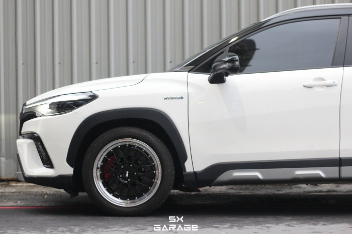 【超鑫國際】 MS MS823 18吋旋壓鋁圈 5孔100 5孔114 5孔108 類 BBS LM Toyota Corolla Cross CC 實裝圖