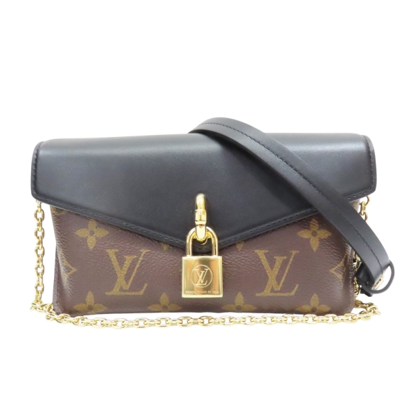 LOUIS VUITTON LV 路易威登 Padlock On Strap 肩背包 棕色 原花帆布 M80559 【二手名牌BRAND OFF】