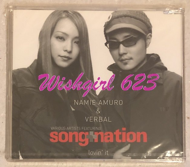 Namie Amuro 安室奈美惠『Song+Nation~Lovin' It』日版單曲CD (絕版