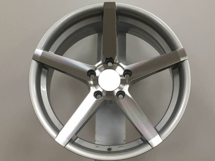 【A-526】18吋鋁圈 類 VOSSEN CV3 5孔100 5孔114 5孔108 高亮銀 馬3 FOCUS