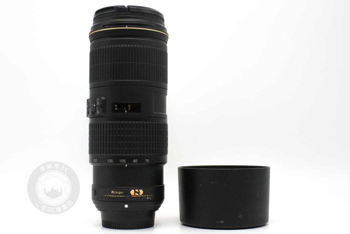 【高雄青蘋果3C】NIKON AF-S NIKKOR 70-200MM F4 G ED VR N 小小黑 二手鏡頭#91656