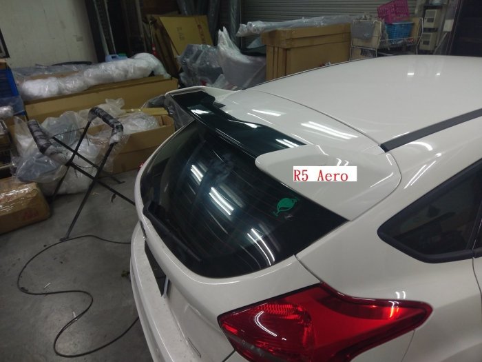 R5 Aero 小羅精品 福特FOCUS MK3 MK3.5  RS尾翼ABS材質  100%MIT製