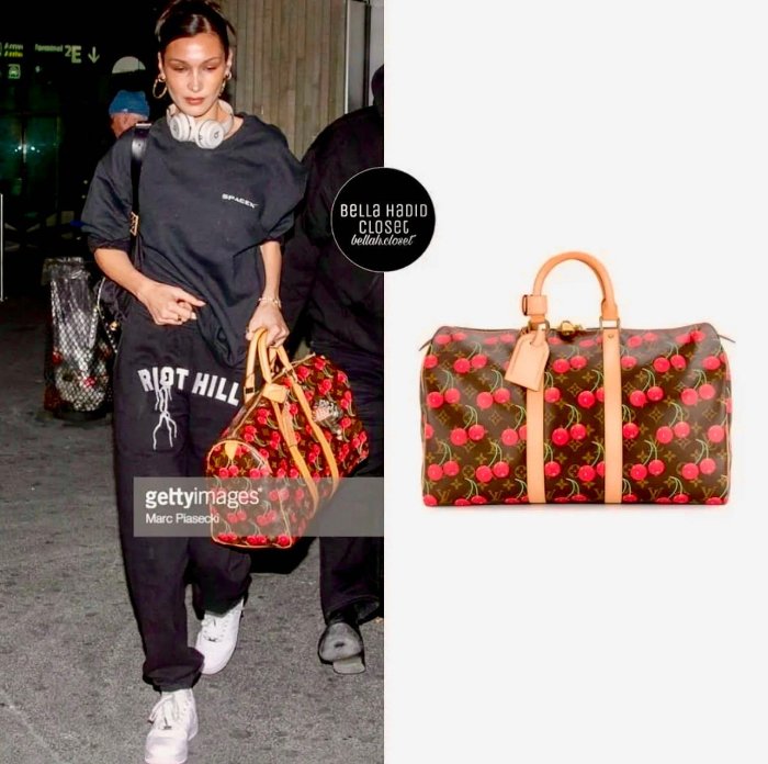 lv 櫻桃 迷彩  村上隆 Archives逸品 限量 絕版  無限名人愛載旅行包Louis Vuitton