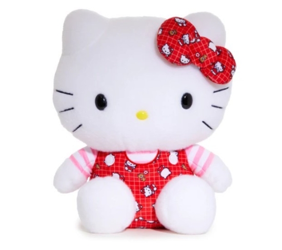 【震撼精品百貨】Hello Kitty 凱蒂貓~日本SANRIO 三麗鷗KITTY12吋絨毛娃娃-經典紅*15532