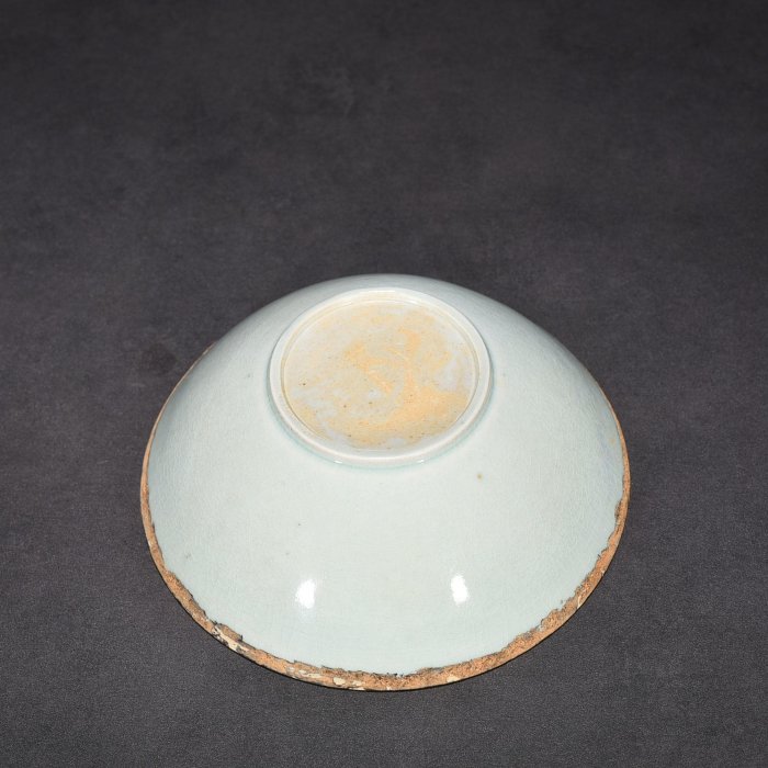 宋湖田窯影青釉博古花卉紋碗6*18厘米600861【真棒古瓷器】青瓷白瓷青白