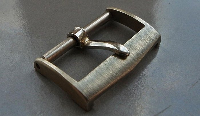 ROLEX AP PP VC ULTRA RARE DEPOSE 50s~60s BUCKLE 16mm 18K wg 750 ㄇ字扣 穿釦 ...