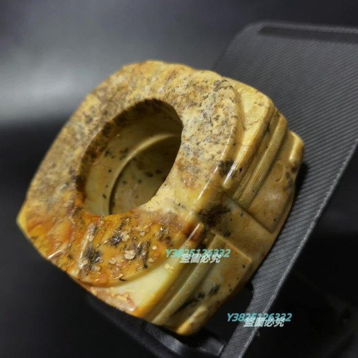 古玉 玉琮 黄玉 唐物 古玩 古玉老玉良渚文化玉琮舊藏古玩二手【古物都院】—1044 | Yahoo拍賣