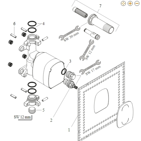 【麗室衛浴】德國 HANSGROHE axor starck 10651 龍頭零件 目錄及保養手冊