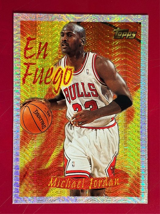 1996-97 Topps En Fuego Michael Jordan 這個漲瘋了就不多說