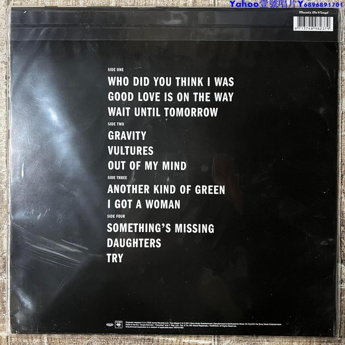 JOHN MAYER TRIO Try! Live In Concert黑膠唱片2LP～Yahoo壹號唱片