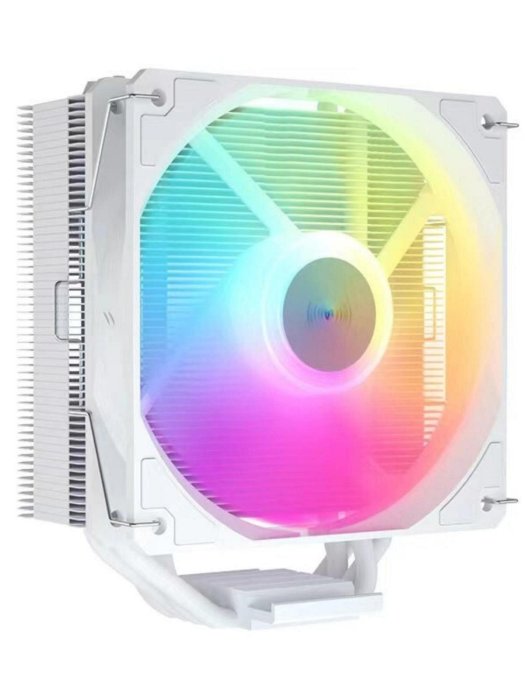 熱賣 散熱器 雅浚E3 B3 Pro E6 B6塔式白色ARGB風冷臺式機電腦CPU散熱器多平臺