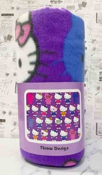【震撼精品百貨】Hello Kitty 凱蒂貓~三麗鷗 kitty 日本毛毯&被子(薰衣草)紫*11524