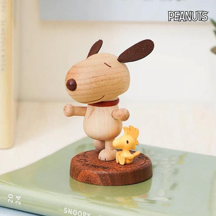史努比 彈簧擺飾-史努比 SNOOPY PEANUTS 送禮 正版授權