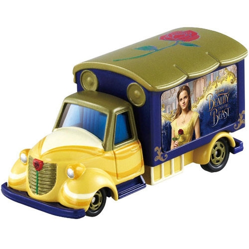 【震撼精品百貨】美女與野獸貝兒 Belle~迪士尼小汽車 DM 美女與野獸宣傳車