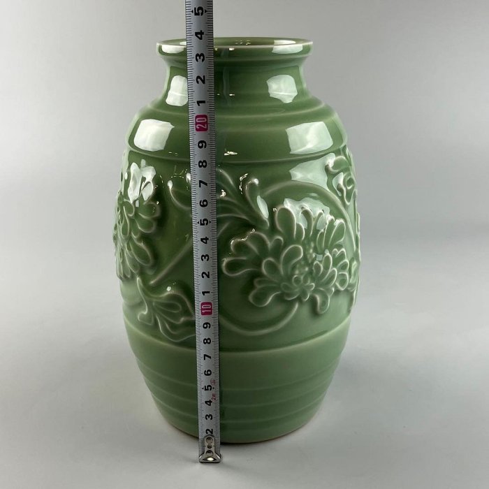 加藤溪山 天龍寺 青瓷 青釉 青磁 陶磁器 古美術 花瓶 壺 共箱 加藤溪山天龍寺青瓷青釉青磁陶磁器古美術花瓶壺共箱| Yahoo拍賣