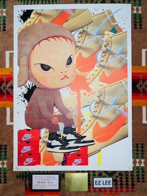 DEATH NYC 版畫奈良美智系列| Yahoo拍賣