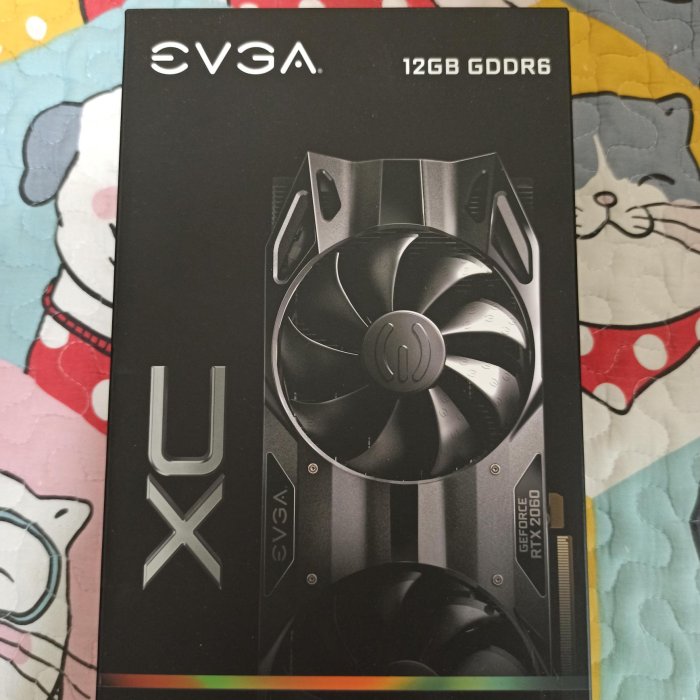 EVGA RTX2060 12G無鎖顯示卡-2022年3月3日購買-功能正常保證無維修無泡水無火燒無註冊-快來酸！