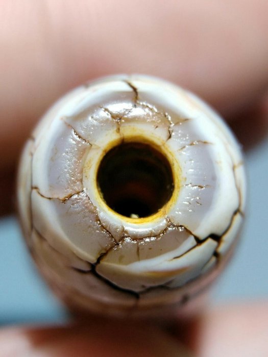 嚴選風化裂紋九眼天珠，品相獨特適合收藏家- 九眼天珠千年天珠風化天珠