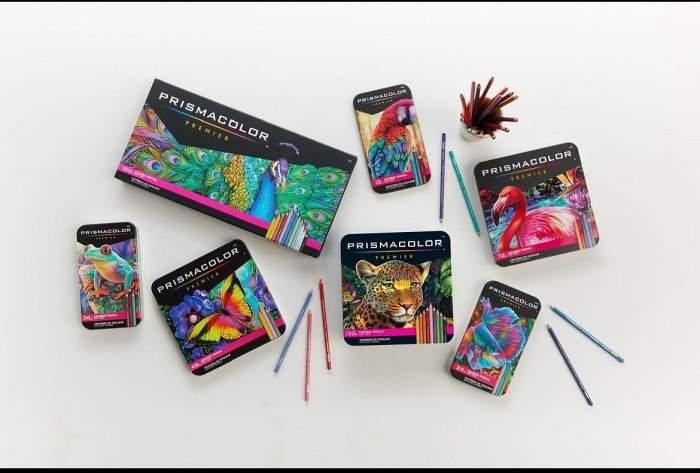 現貨】36色48色美國Prismacolor Premier 頂級油性色鉛筆專業設計繪圖