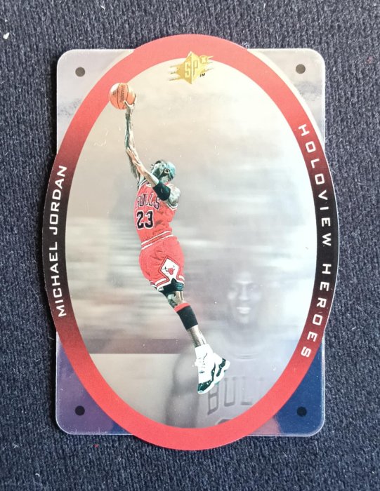その他 MICHAEL JORDAN 1996 SPX HOLOVIEW HEROES 1996 Upper Deck SPX Holoview Heroes Michael Jordan #H1 Bulls