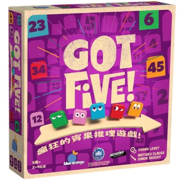 『高雄龐奇桌遊』 Got Five 繁體中文版 正版桌上遊戲專賣店