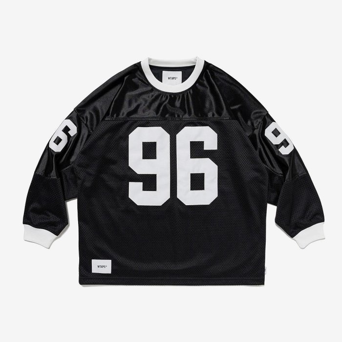 日貨代購CITY】2024AW WTAPS NETMINDER LS POLY 美式足球衫球衣