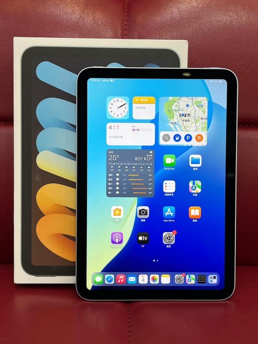 【艾爾巴二手】iPad mini A17 Pro WiFi 128G 8.3吋 藍#二手平板#保固中#新興店R33FX