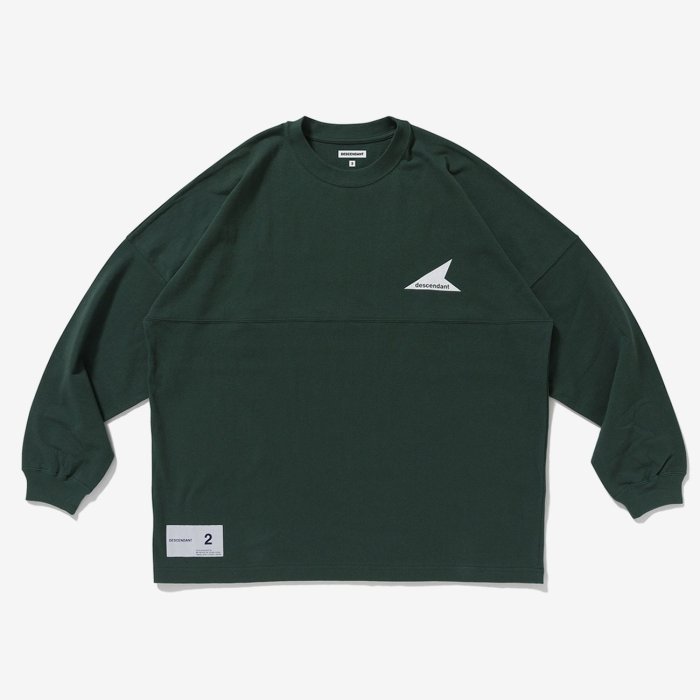 DESCENDANT - CETUS JERSEY LS TEE L相当 DESCENDANT/CETUS JERSEY LS (WHITE)
