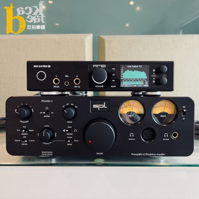 【 反拍樂器 】 頂級前後級 SPL Phonitor X & RME ADI-2/4 Pro SE 公司貨 免運費