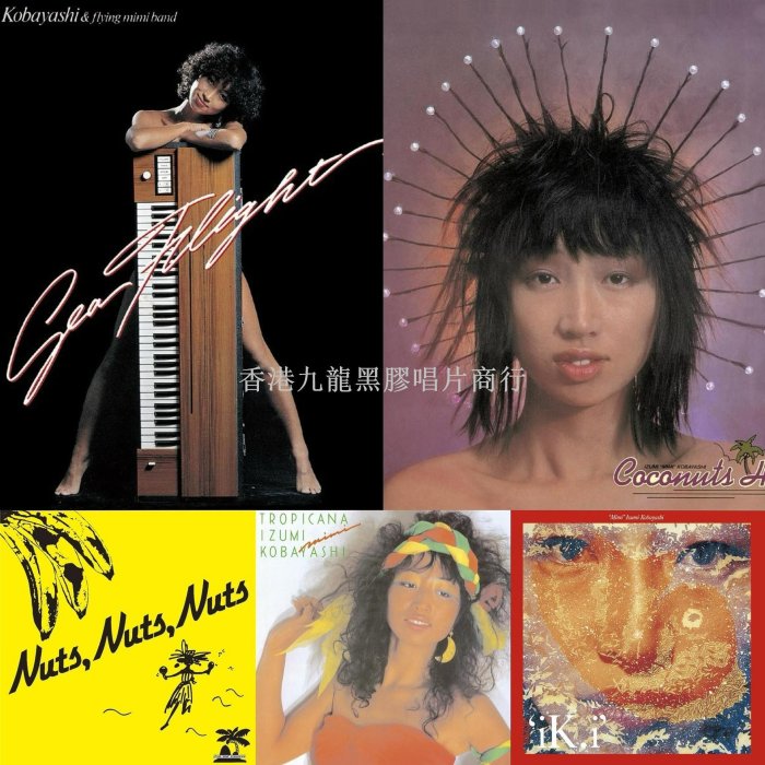 小林泉美Flying Mimi Band 黑膠唱片LP 再版全新Sea Flight Coconuts