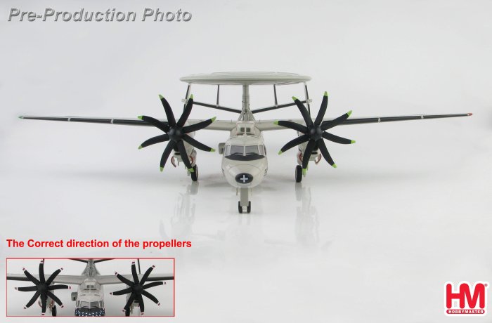 魔玩達人】1/72 HM HA4814 E-2T Hawkeye 2505 國軍鷹眼空中預警機8葉