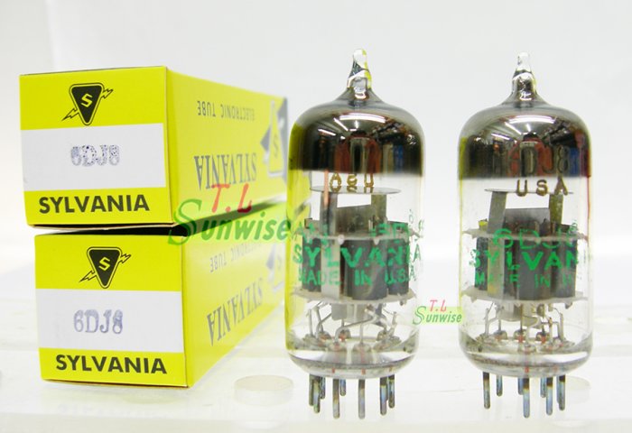 6922 ︽NO:6942 美國SYLVANIA JAN 6DJ8 (NIB) 真空管( ECC88 ; PCC189