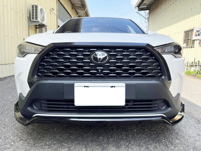 豐田 COROLLA CROSS CC 專用型 運動版 三片式 ABS 實心版 前後包 前鏟 前下巴 後包 後擾流 後包角 前保桿 改裝保桿 空力套件