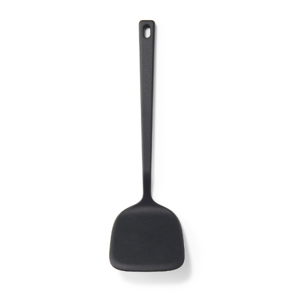 日本 MUJI 無印良品 矽膠長鍋鏟 30cm 耐高溫 不傷鍋具【南風百貨】