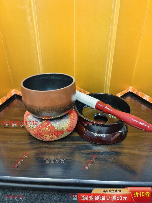 日本回流銅磬銅缽，佛音缽，靜心銅罄樂器法器，日本大號銅磬超大號銅磬