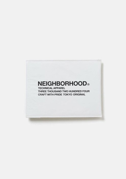 新品未開封 NEIGHBORHOOD LOGO DOCUMENT CASE 日貨代購CITY】2024AW NEIGHBORHOOD LOGO DOCUMENT CASE 筆電包