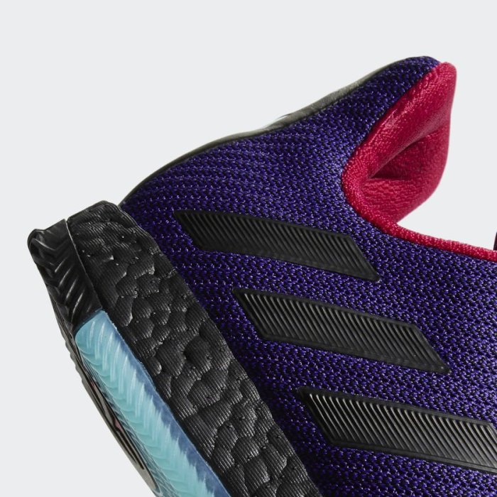 豬豬老闆】ADIDAS HARDEN SHOES 紫黑透氣哈登低筒籃球鞋男鞋