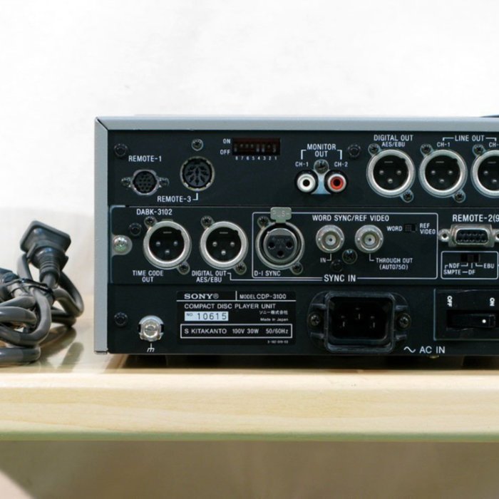 蔡家精品~百萬器材不如這台?!SONY專業機CDP-3100夢幻經典的銘器保證讓