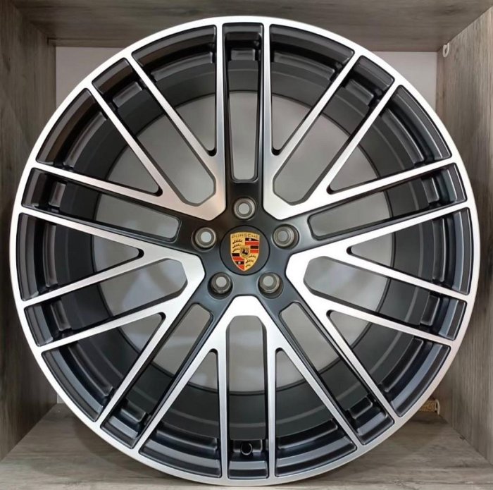 圈圈 袁　 台中【廣明輪胎】Porsche保時捷客製化鍛造鋁圈/輪圈19~22吋Macan