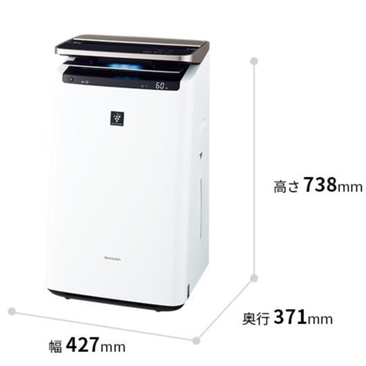 附中文說明書*SHARP(夏普) KI-JP100 加濕空氣清淨機 NEXT除菌技術 KI