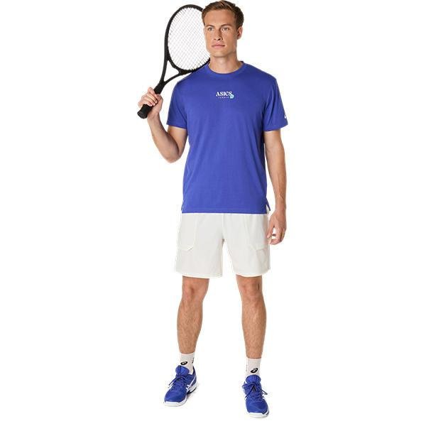 【曼森體育】ASICS 亞瑟士 短袖上衣 男款 海外版 網球上衣 2041A351 三種顏色