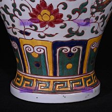 大明宣德年制五彩龍紋梅瓶，高30×21釐米500168 青花五彩琺瑯彩【老窯堂